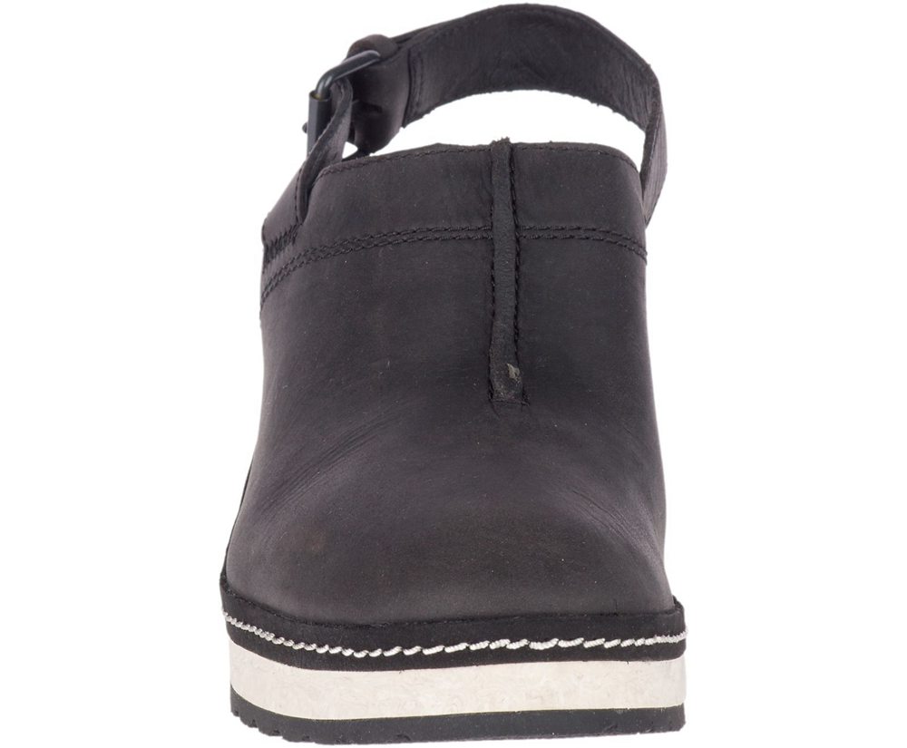 Sandalias Mujer - Merrell Halendi Backstrap - Negras - HBEP-26795